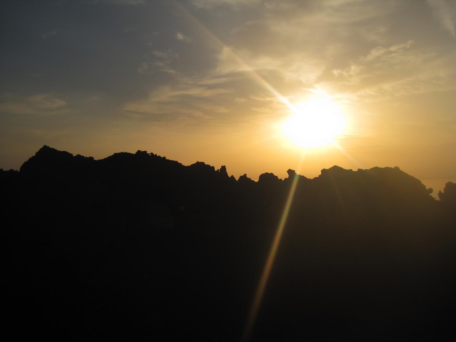 Before climbing Pico do Fogo at 6am