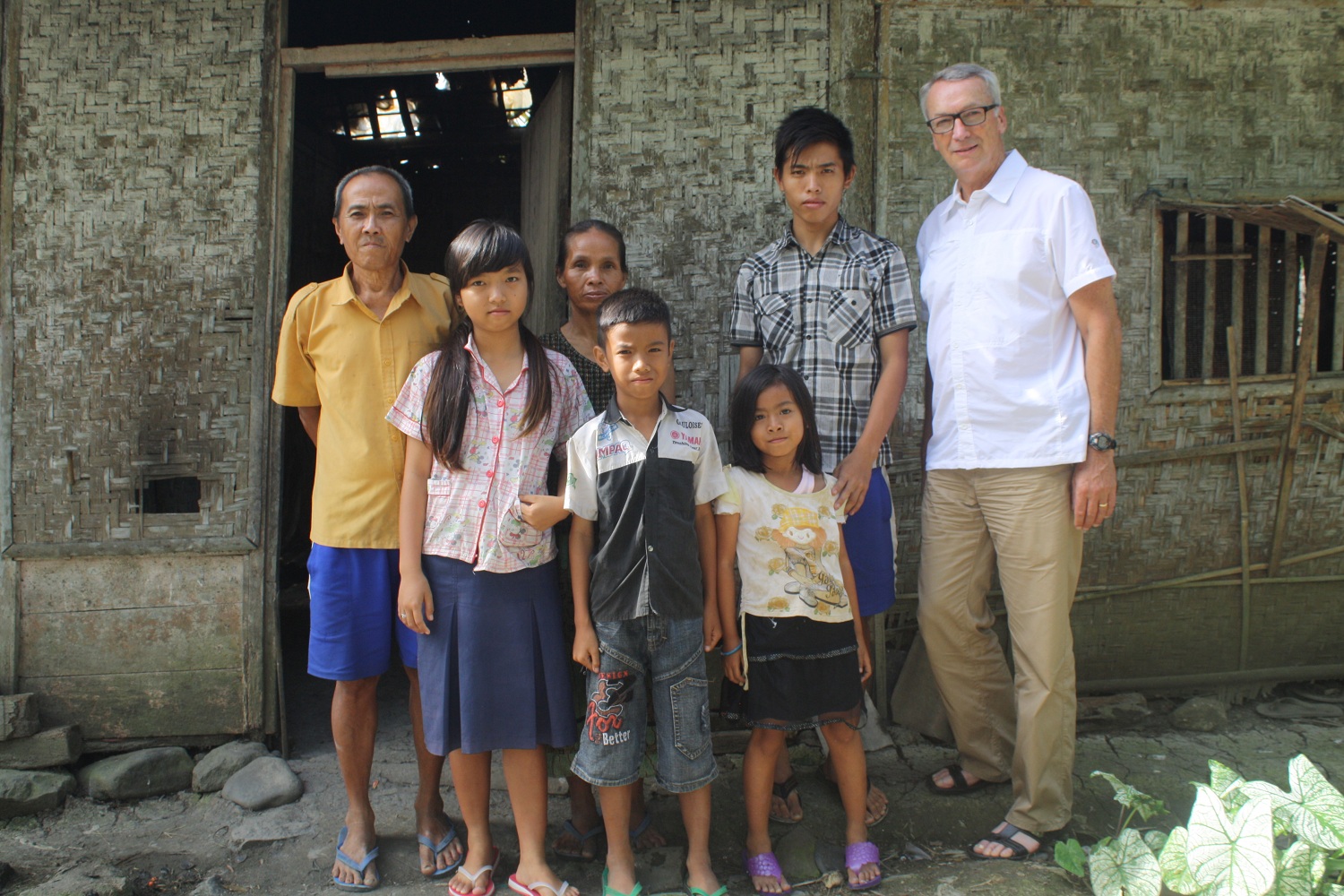 Paulus (beside me) with family