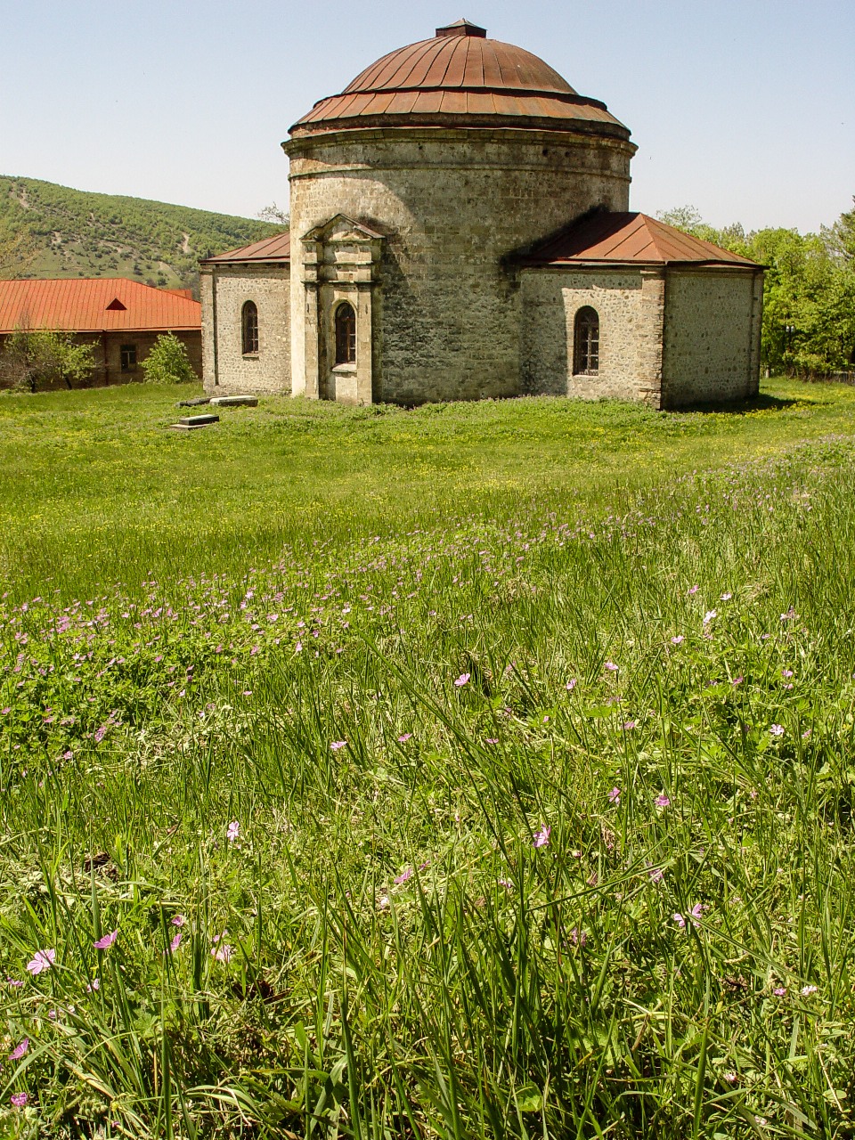 An Albanian church in Sheki.