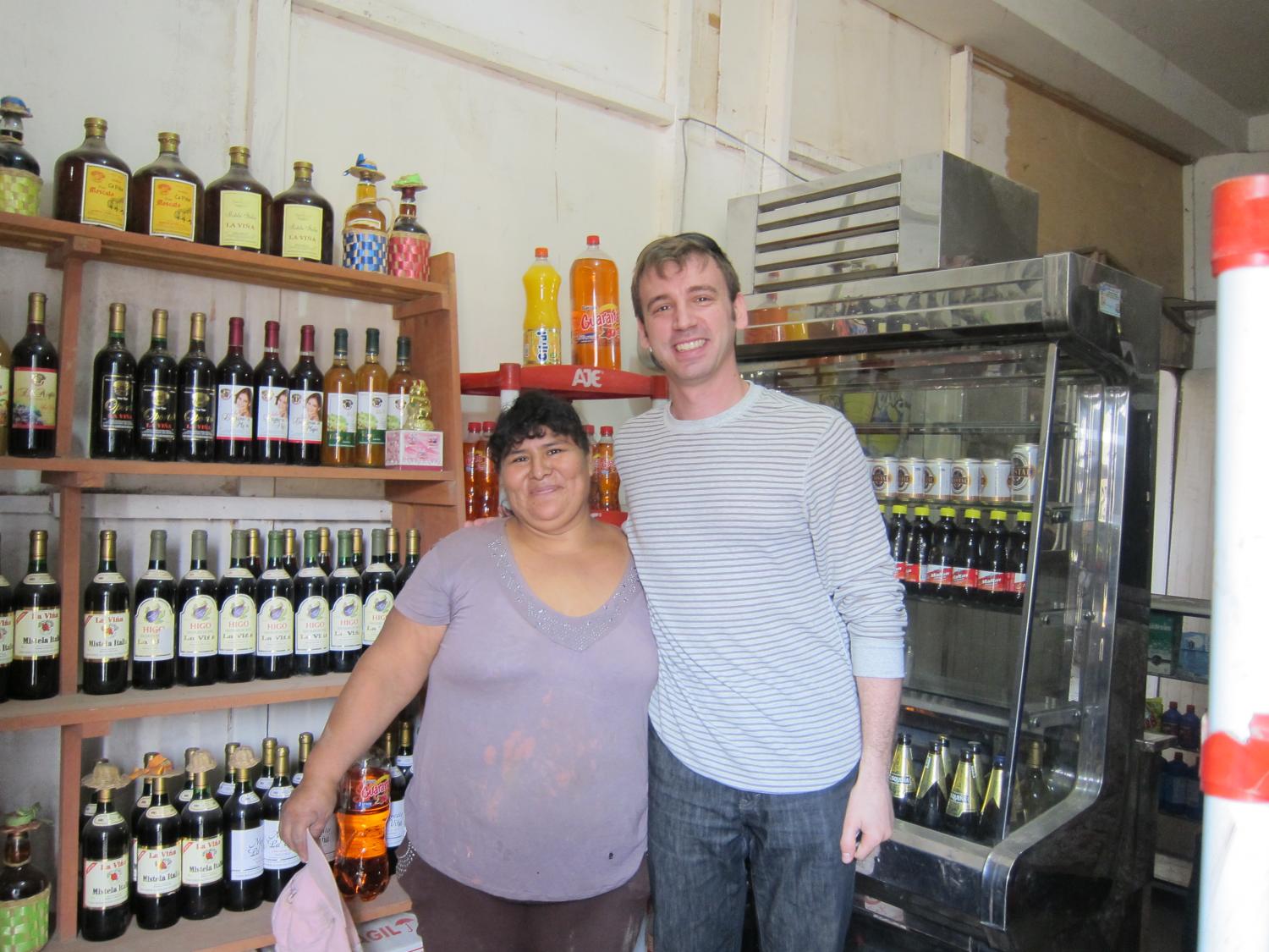 Luzmila and I. Unfortunately she does not take online orders.