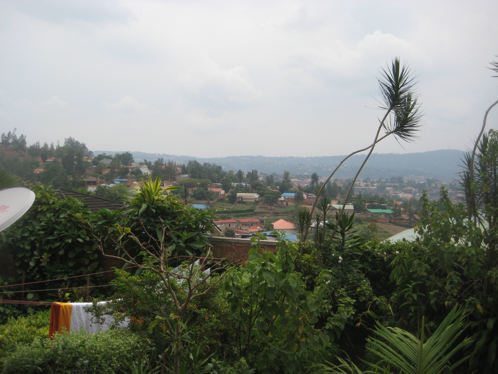 My balcony offers a splendid view of the valley