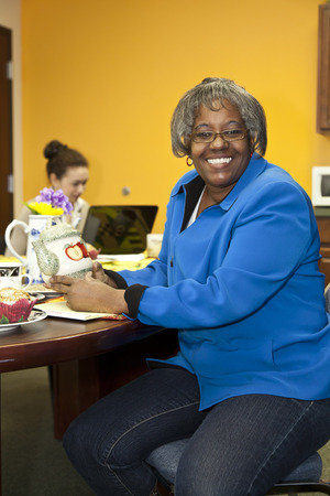 Leeretta Payne is all smiles