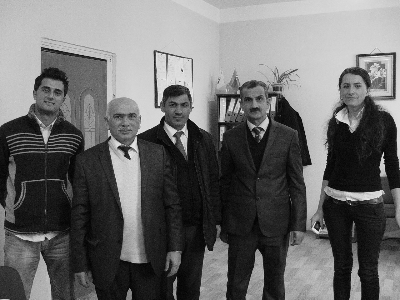 The AqroInvest team in Agsu.