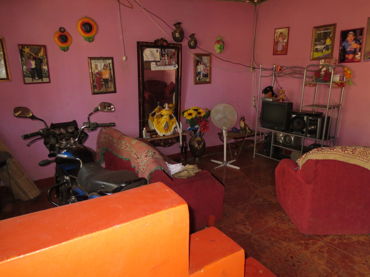After: Claudia's new home