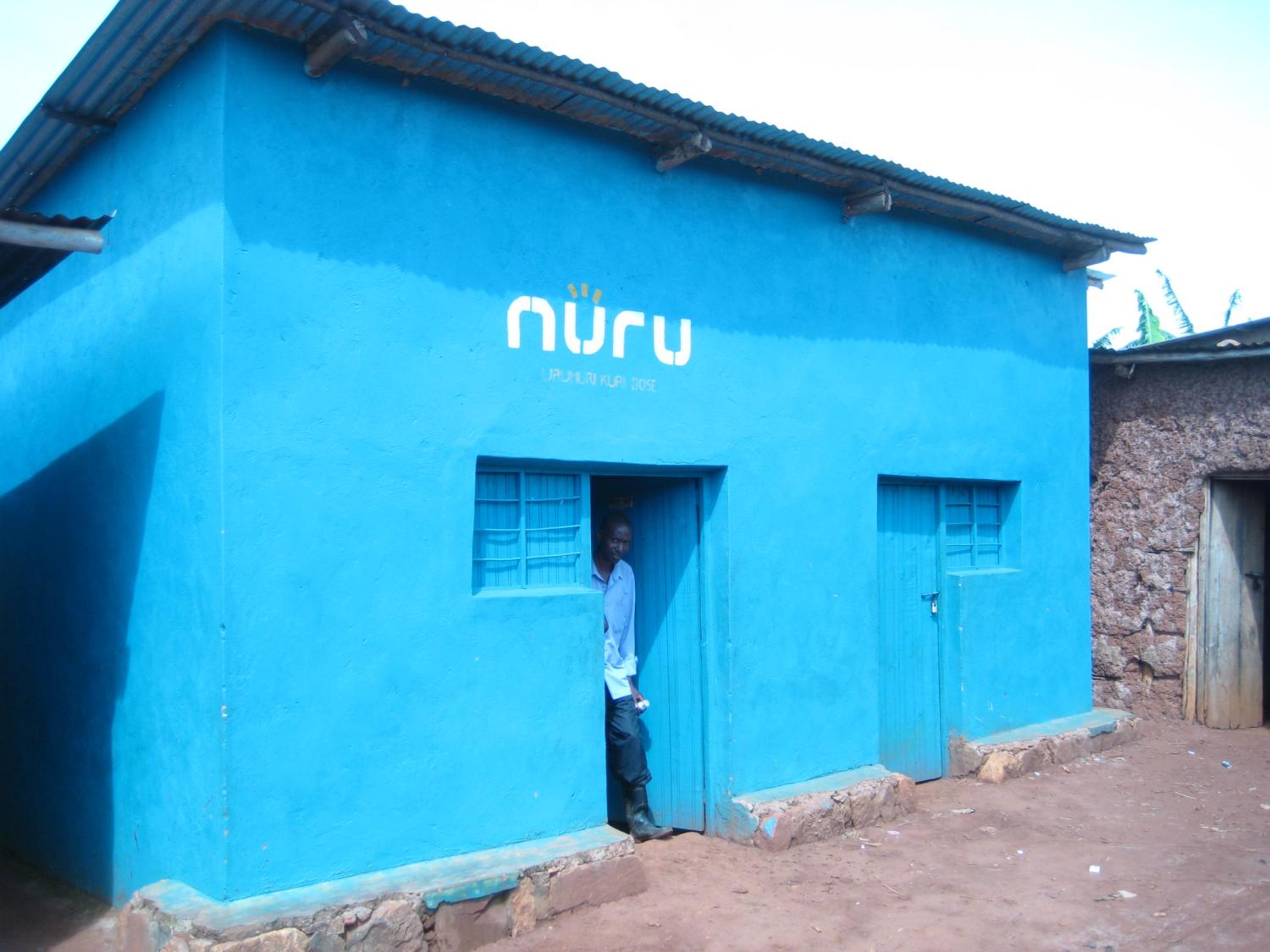 Nuru's most successful VLEs get their house painted for free. This VLE has sold nearly 200 lights!
