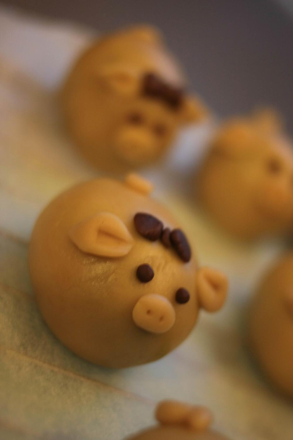 Piggy Moon Cake