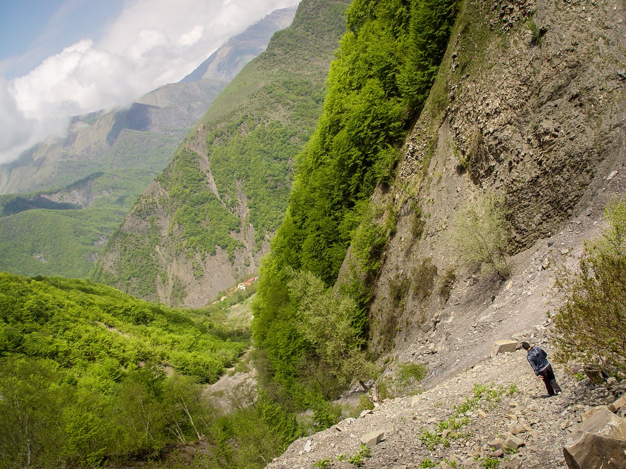 The mountains above Ilisu, close to the Russian border.