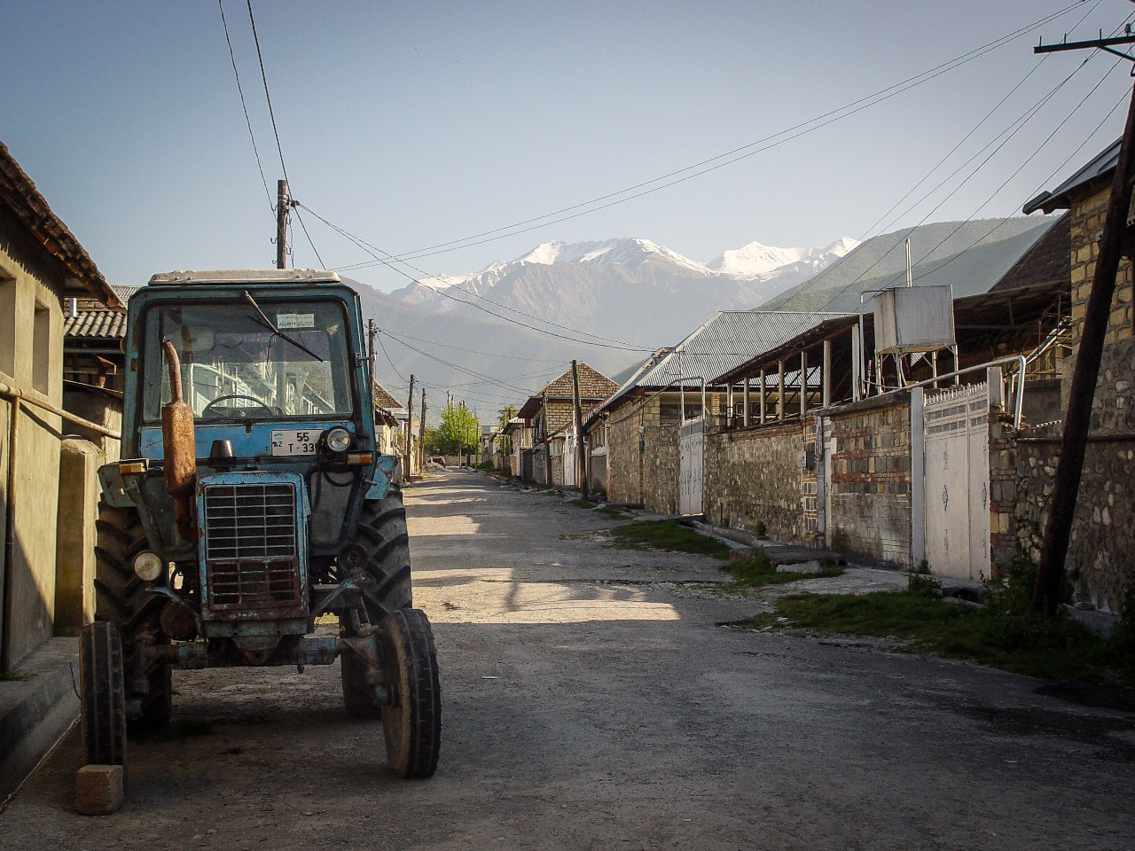 In Sheki.