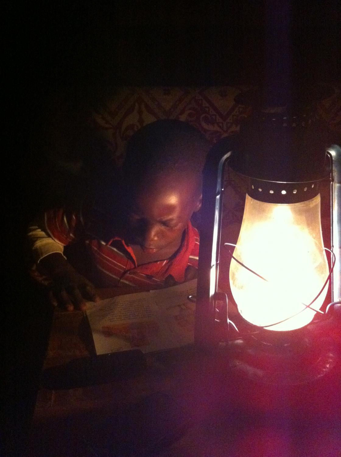Not that much fun to read in the light of a kerosene lantern
