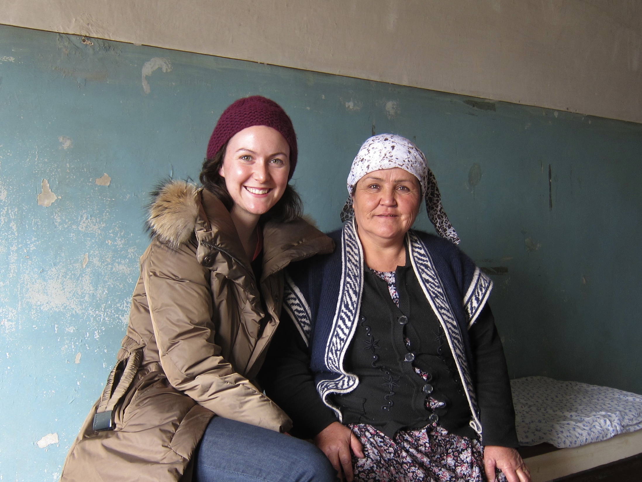 Visiting Kiva borrower Sarpinoy.