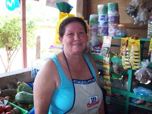 100_0893 Gloria in her store. Rivas, Nicaragua