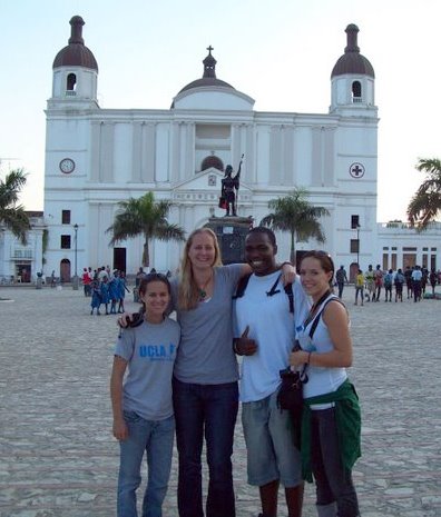 Kalie, me, Obed and Kayla Kalie, me, Obed and Kayla