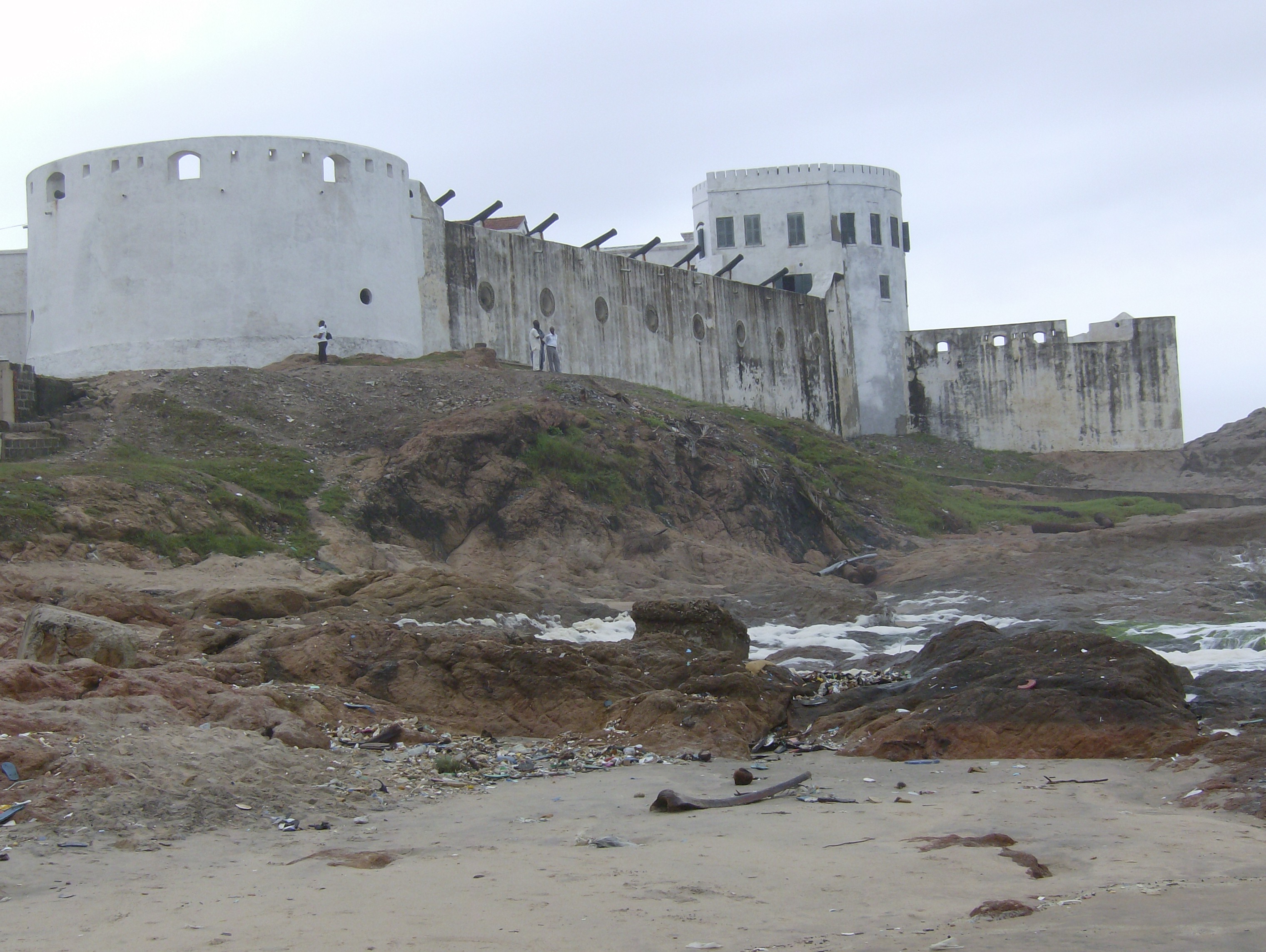 CRAN Elmina Loan clients, July 16 056 Cape Coast Castle