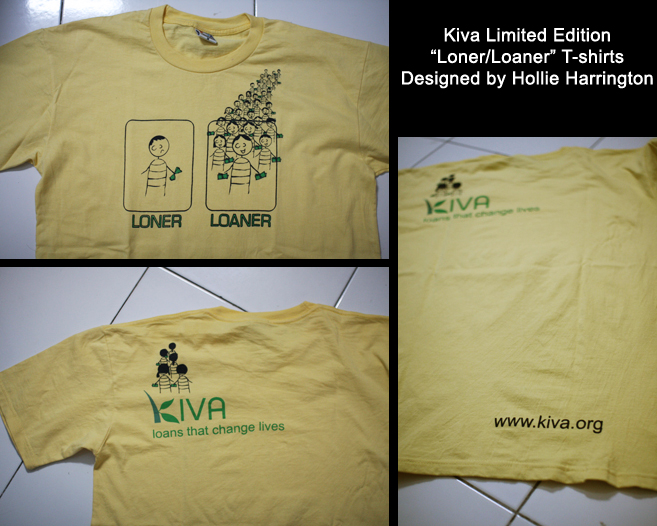 Kiva Loner/Loaner T-shirts Are you a loner or a loaner? Or even a lender?