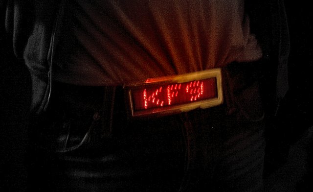IMGP2546 Fall 2009's must have accessory: KF9 Digital Belt Buckle