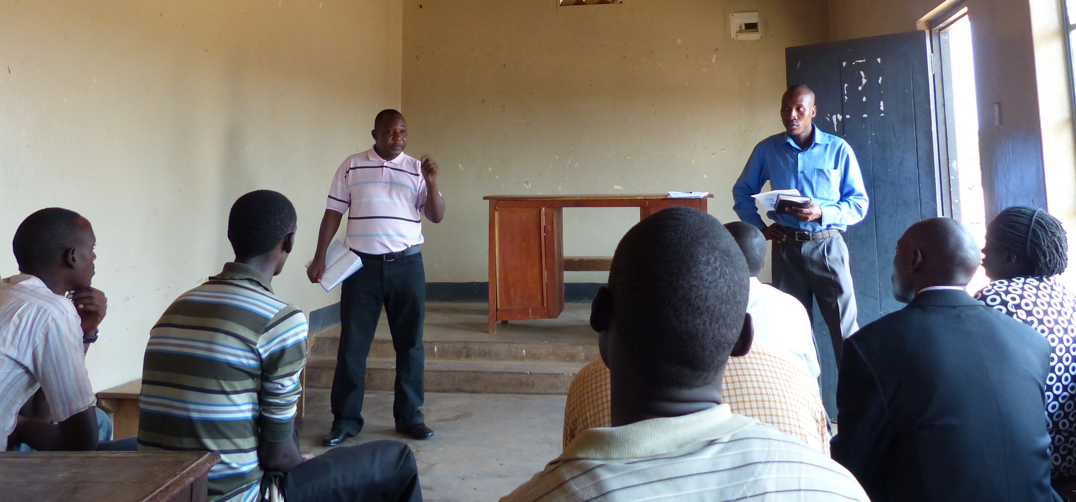 Grameen trainers in Gomba