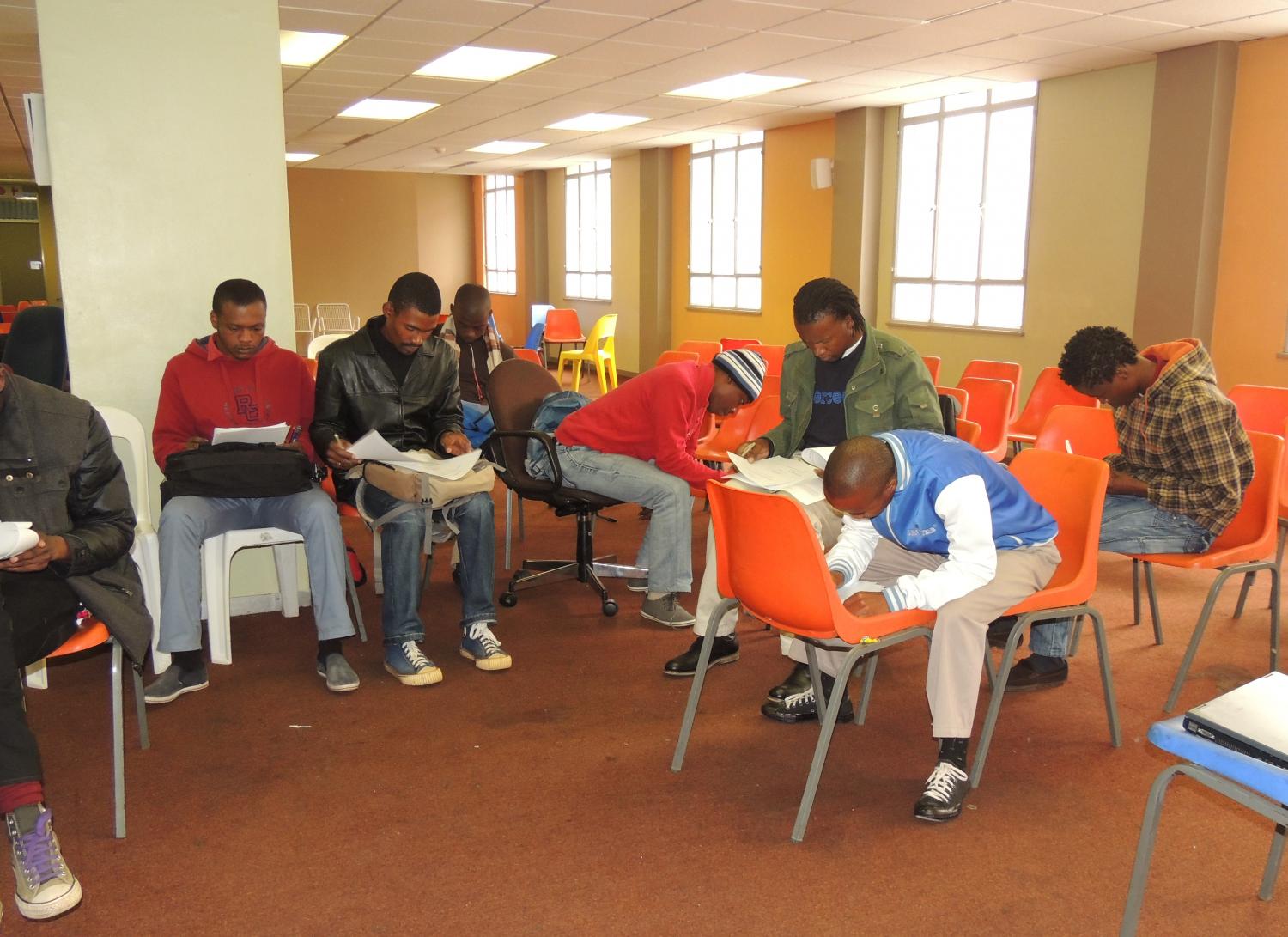 Students applying for loans