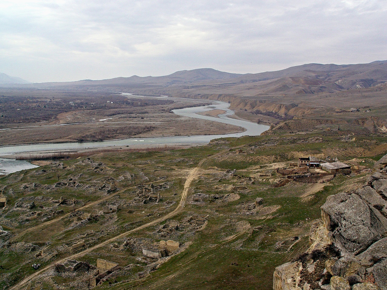 The view from Uplistsikhe.
