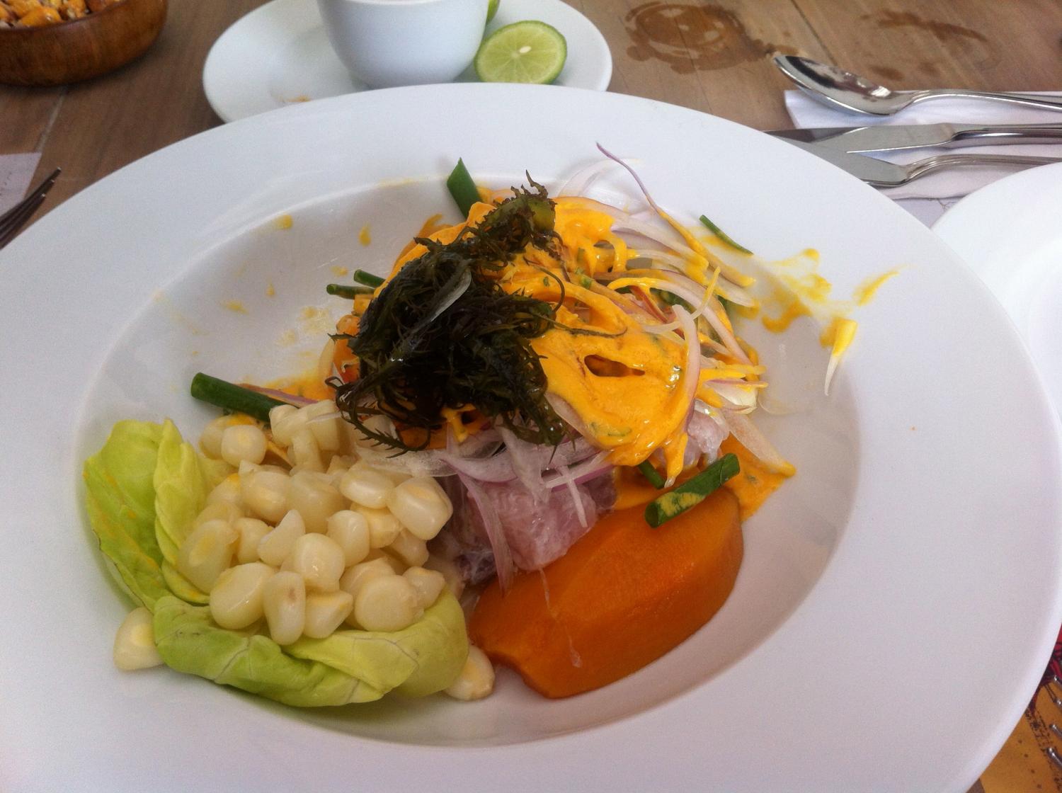Ceviche: it's what's for breakfast, lunch, and dinner.