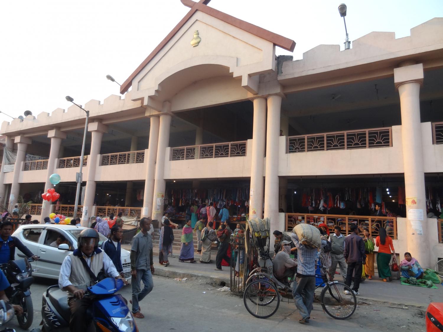 One of three Ima Market buildings