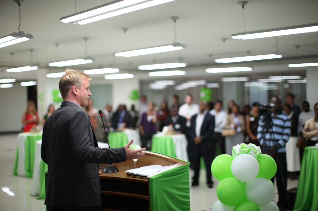 Matt Flannery and Premal Shah were both present for the launch
