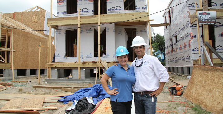 Angelica and Ronan received a 0,000 to cover operating costs of their construction business. Based in New Orleans, they are providing housing and job opportunities for victims of Hurricaine Katrina.