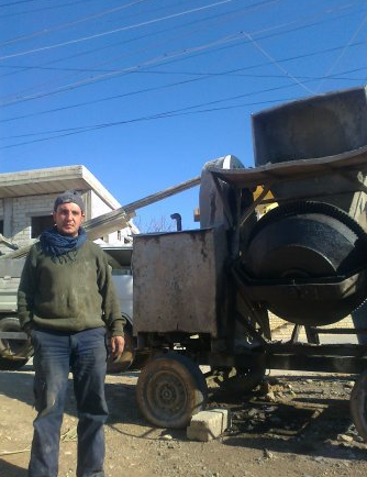 Moufdel received a ,000 loan to do necessary maintenance on his cement blending machine.