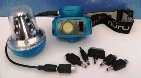 Nuru's headlamp (shown here) is its primary product