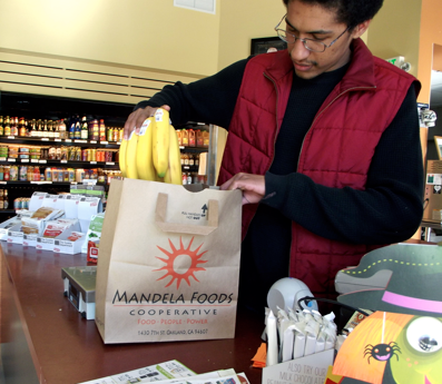 Mandela Foods, a worker-owned cooperative grocery store, is one Oakland business that has already benefitted from a Kiva loan.