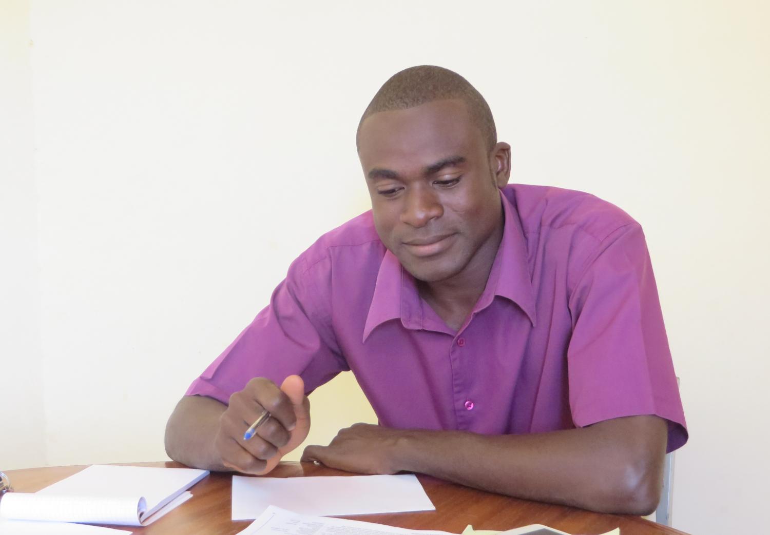 Maboudou, 27, was one of the first graduate students to fund his studies with Micro Start through a Kiva loan of $4,250