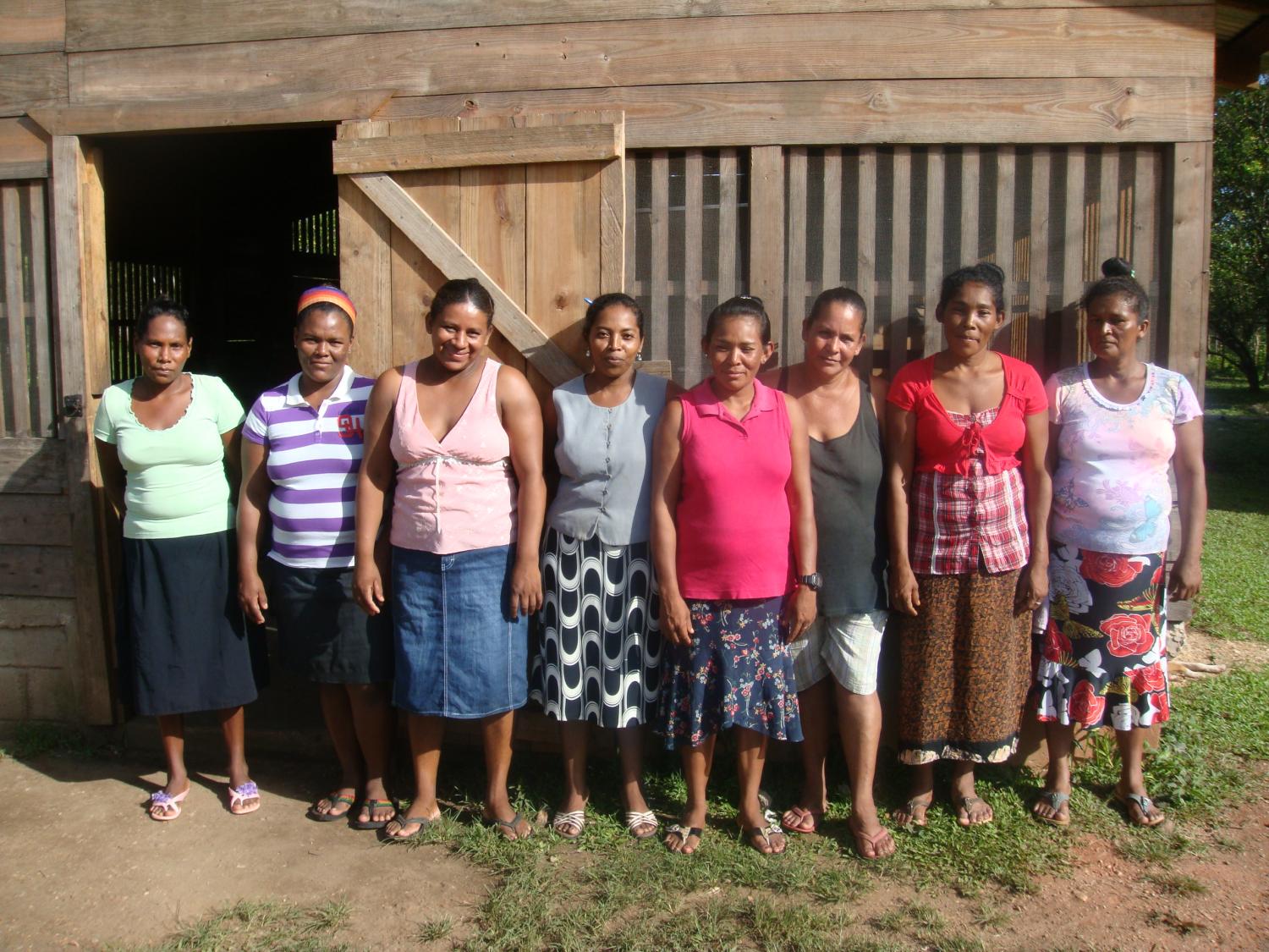 A village bank group from Waspam, Nicaragua.