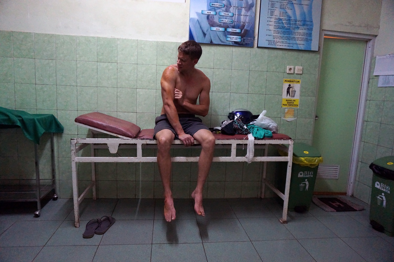 Pre discovery of my injury :S Photo credit: Yungkit