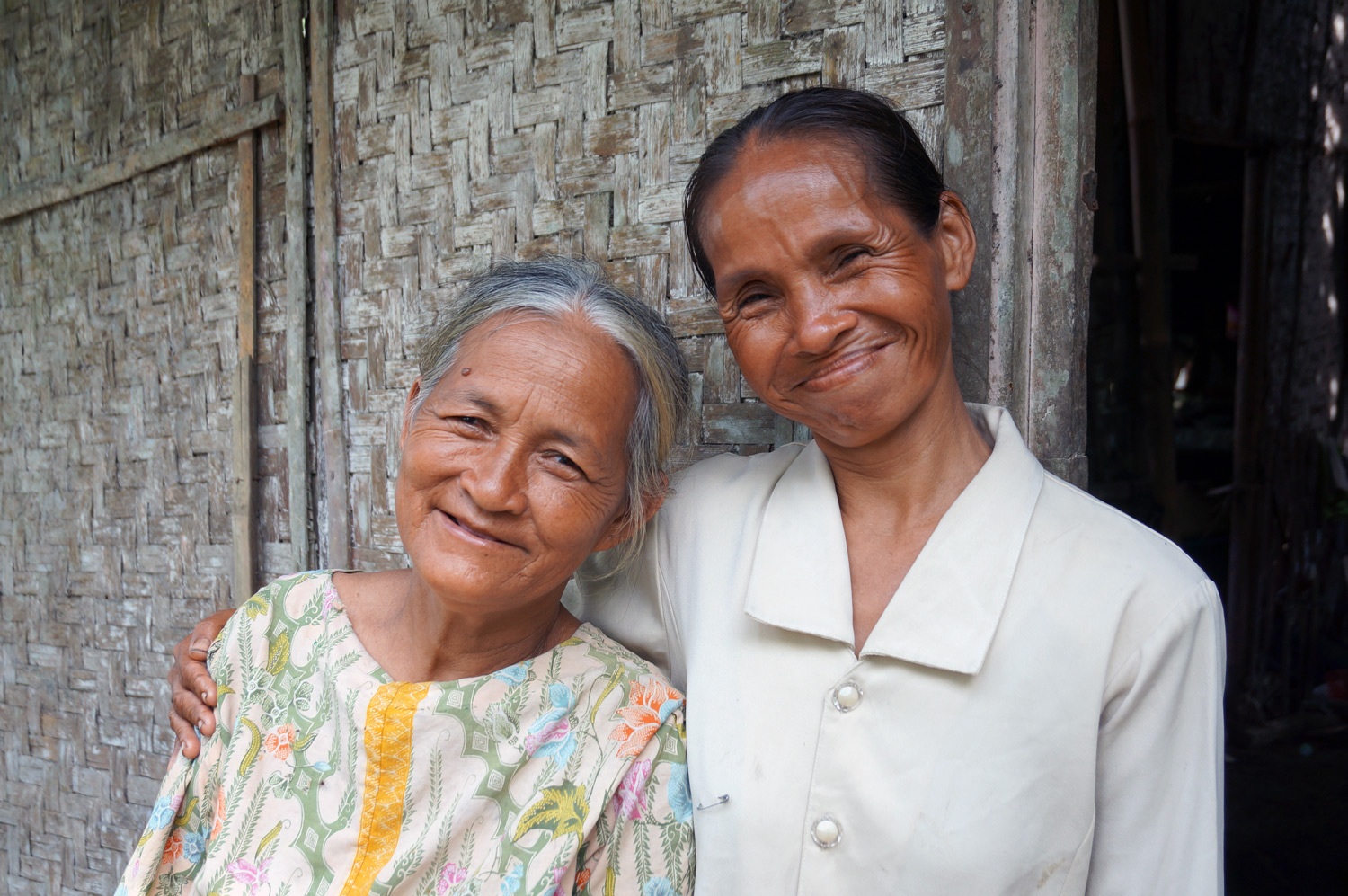 Paulos' mom and her best friend who came to visit. Photo credit: Yungkit