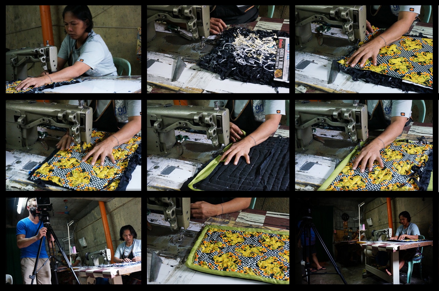 How to make a rug. Photo credit: Yungkit