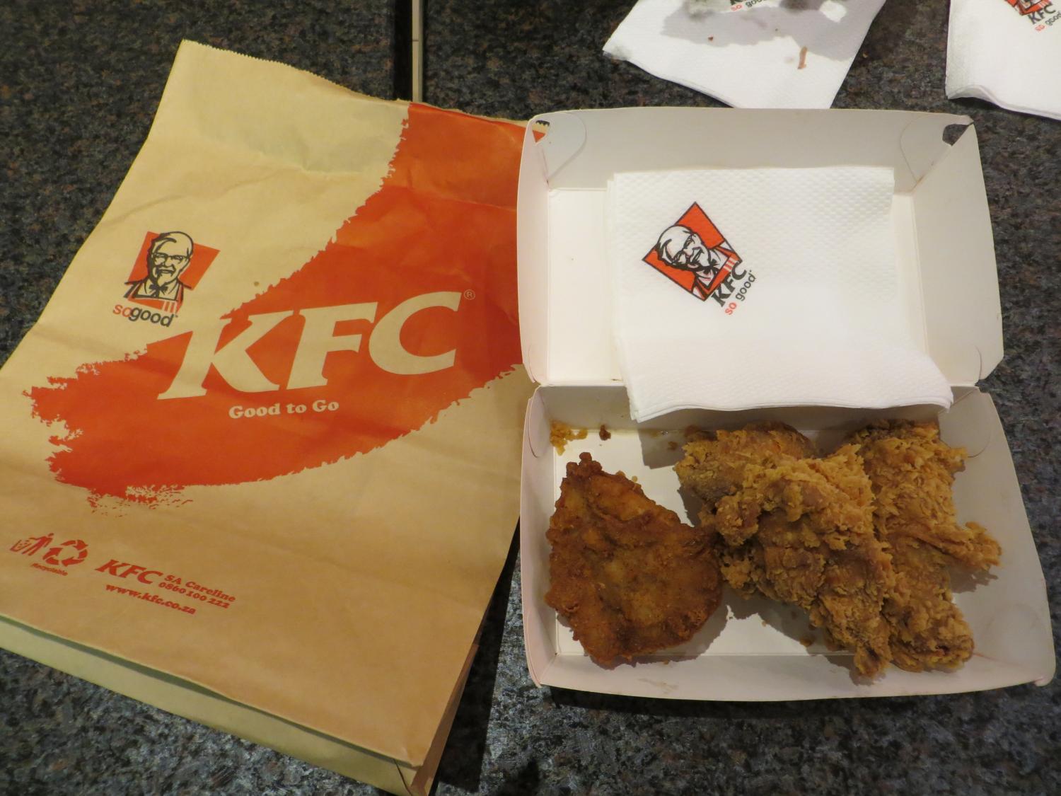 Meal with spicey and original