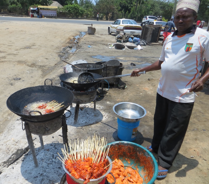Local Fried Chicken on a Stick