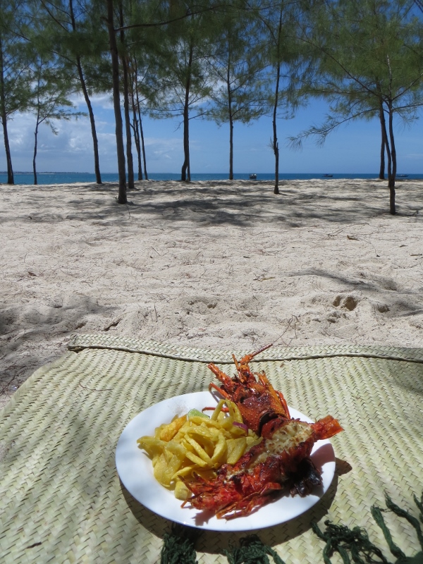 Local Island you can take a boat to and they serve fresh lobster