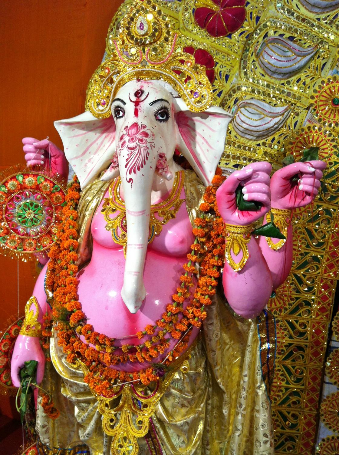 Ganesh, one of Durga's children