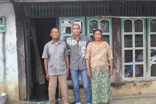 With Mothere and Father