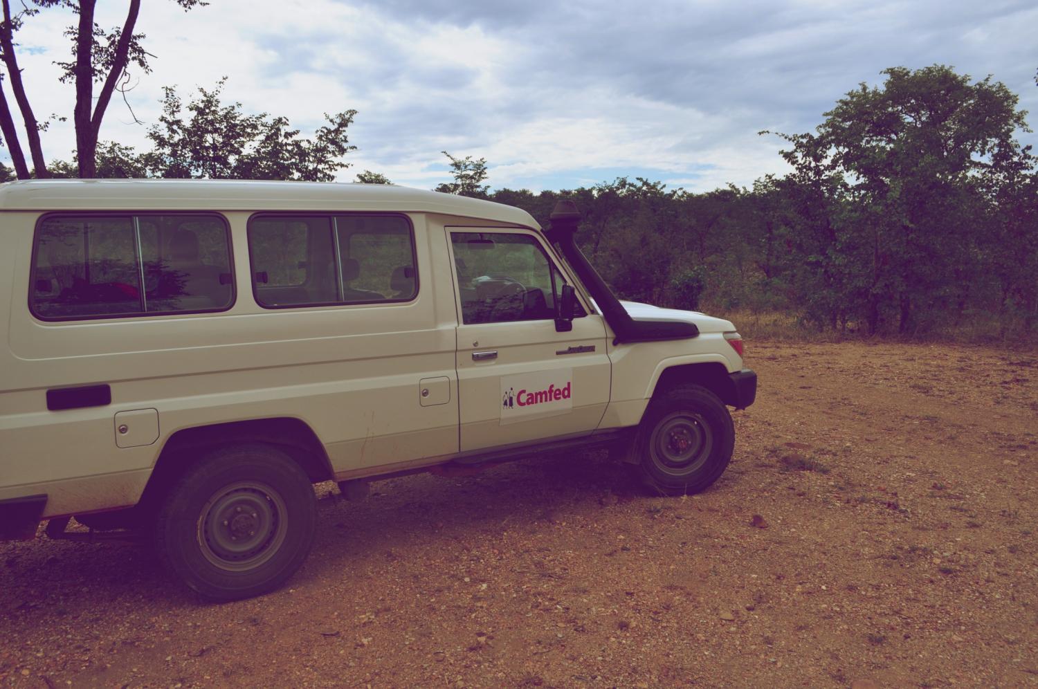 Our trusty Camfed Land Rover Our trusty Camfed Land Rover
