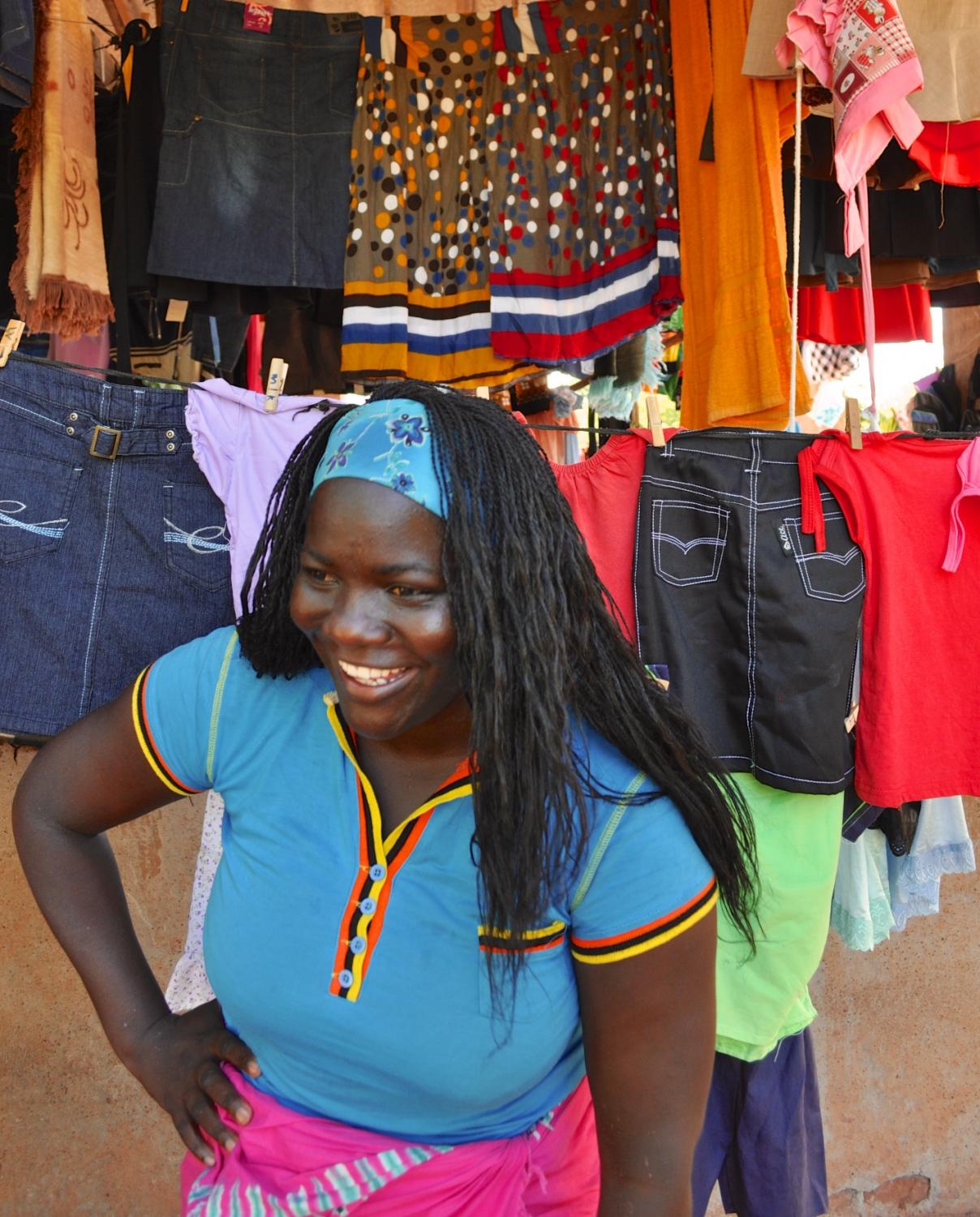 As a little girl, Bvumai was one of Camfed's earliest beneficiaries.