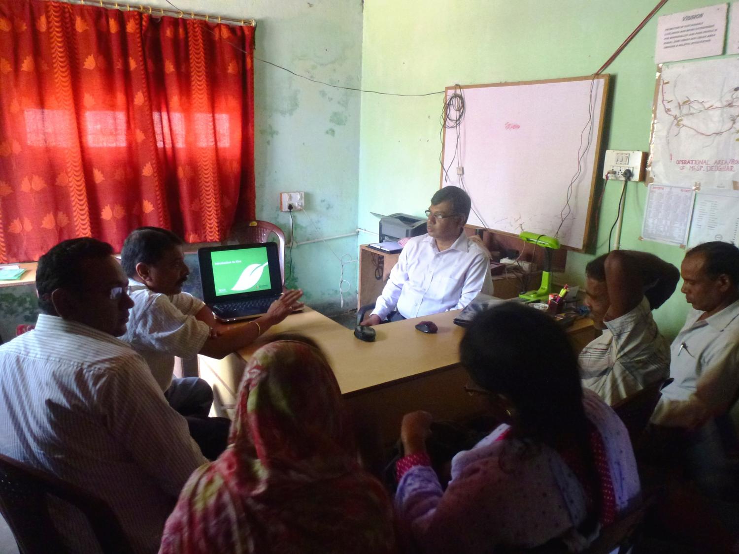 MicroGraam’s Kiva Coordinator training MESP field officers