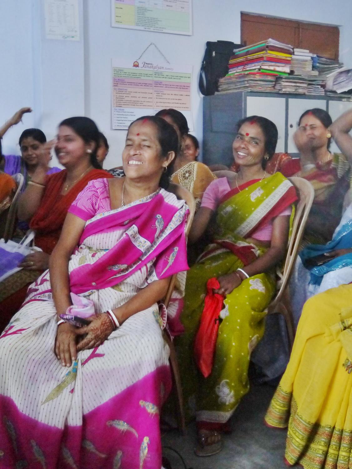 Happy training attendees