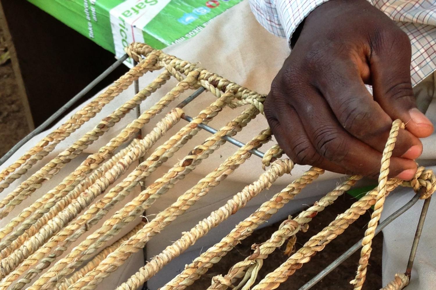 One of the 1,000 loans funded Dancun's Basket Weaving Business