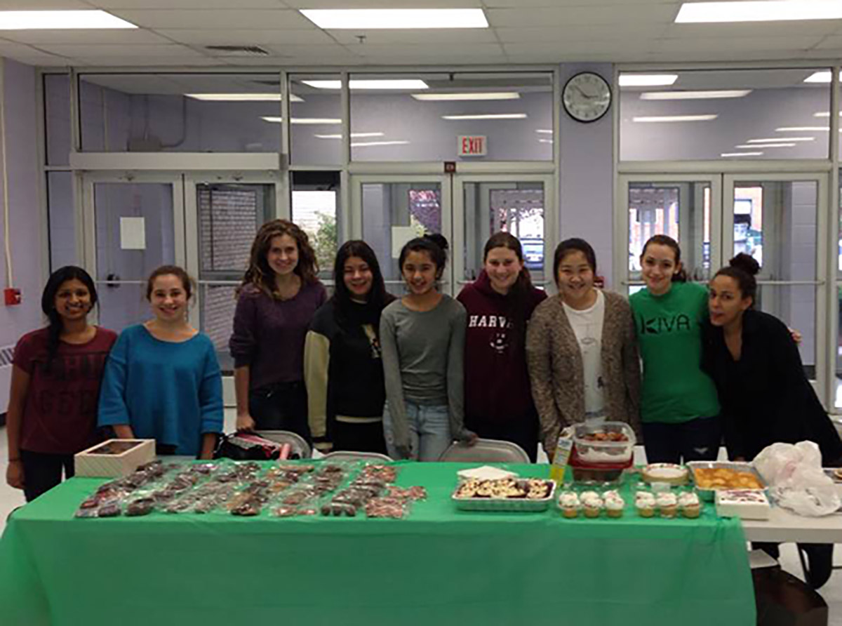 AIM club recently raised 50 by holding a campus bake sale.