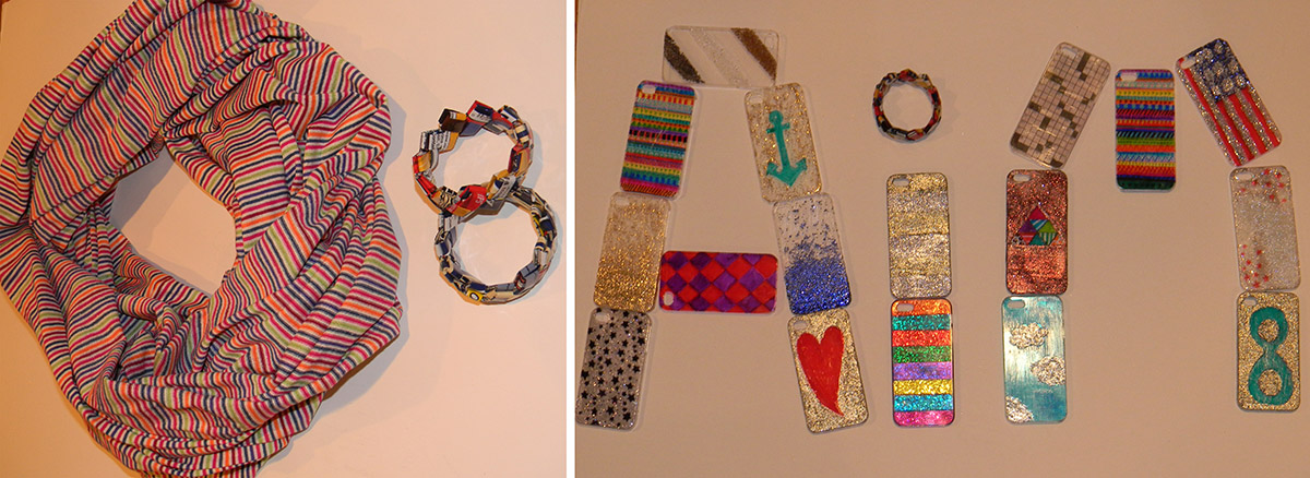 A small sampling of the great products the AIM club makes and sells.