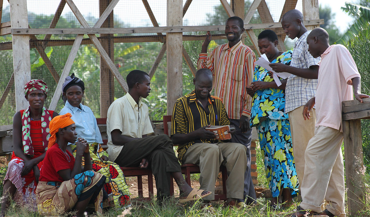 Borrowers learn more about their loans during borrower training in Rwanda