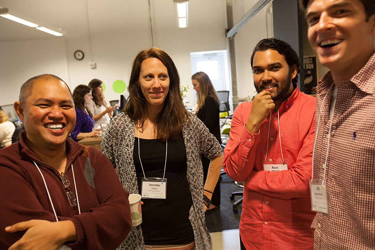 Luckily our fellows are still all-smiles on Day 5!