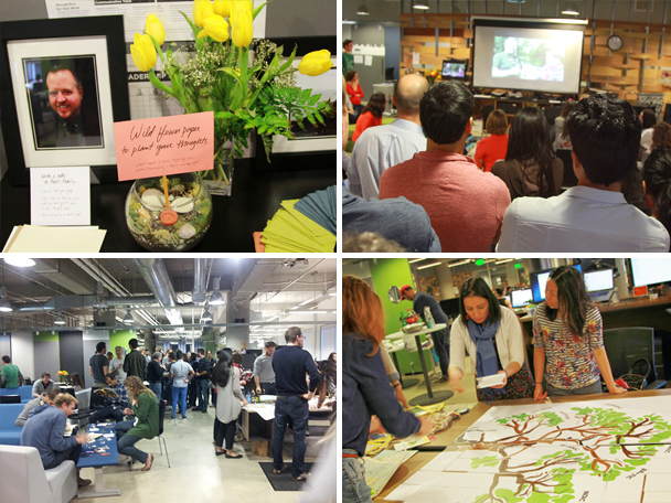 Kiva staff, volunteers and Paul's friends gathered for a memorial to celebrate his life.