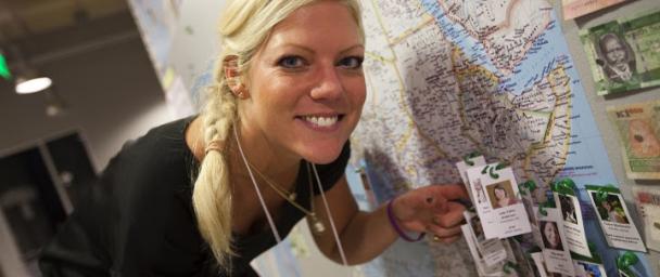 Kiva Fellow ready to explore the world!